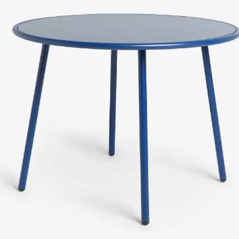 Item Description  -  John Lewis ANYDAY
Brights 4-Seater Metal Round Garden Dining Table, 100cm  -  S