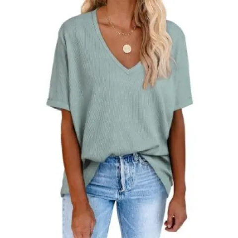 22 x V-Neck Wome's Top Assorted Sizes Lb6