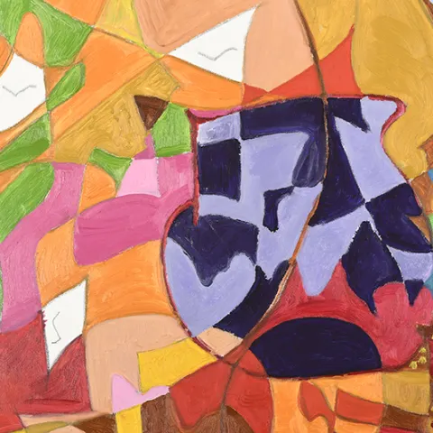 Kauveh Rusta Original Painting On Canvas