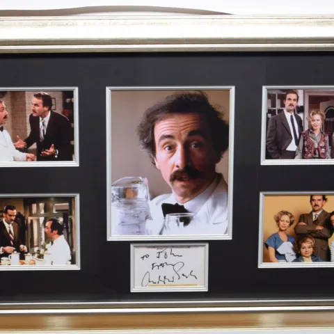 ANDREW SACHS original signed presentation