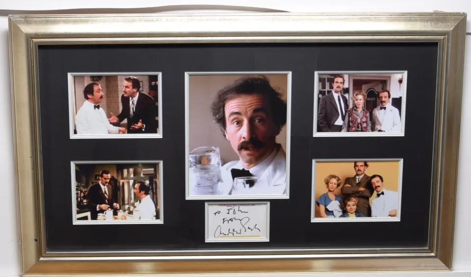 ANDREW SACHS original signed presentation
