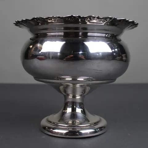 Vintage Silver Plated Footed Centrepiece Bowl