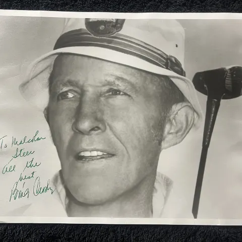 Bing Crosby Signed