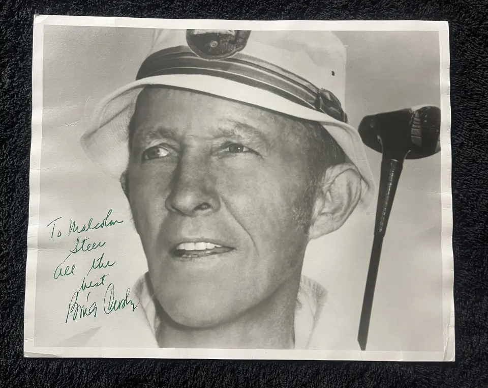 Bing Crosby Signed