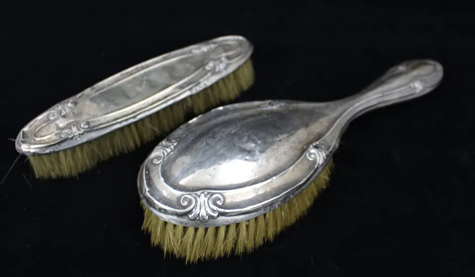 Pair of Silver Brushes
