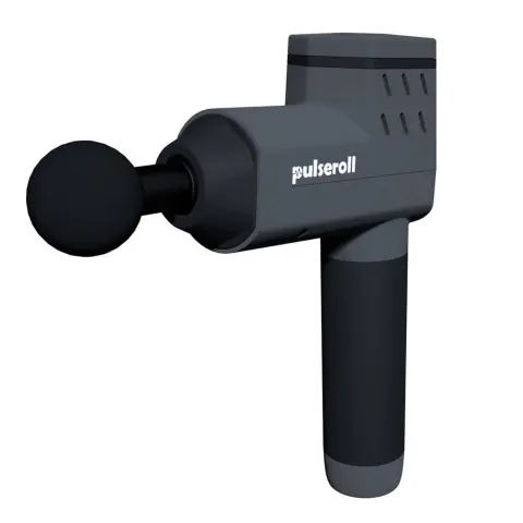 Pulseroll Percussion Massage Gun With Travel Case, Grey New Boxed RRP £290