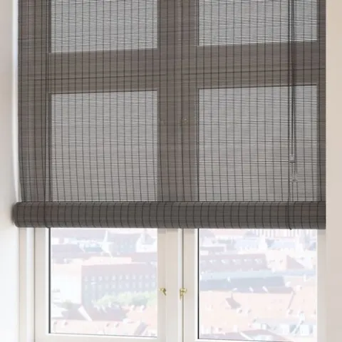 10 x Colours Java Bamboo Roller Blinds