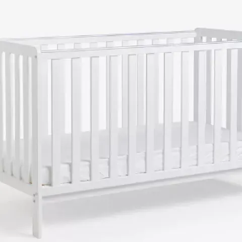 Item Description  -  John Lewis ANYDAYElementary Cotbed, White  -  Stock Number   -  32408501  -  R