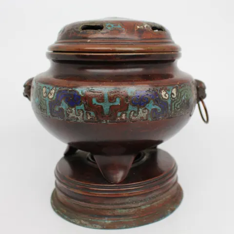 Antique Chinese Bronze Incense Burner