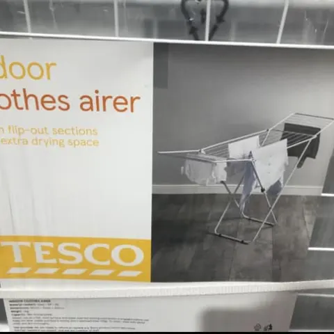 Tesco Winged Airer, new and packaged.