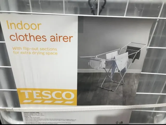 Tesco Winged Airer, new and packaged.