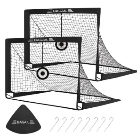Football Goal, Pop Up Football Net With Target Goal