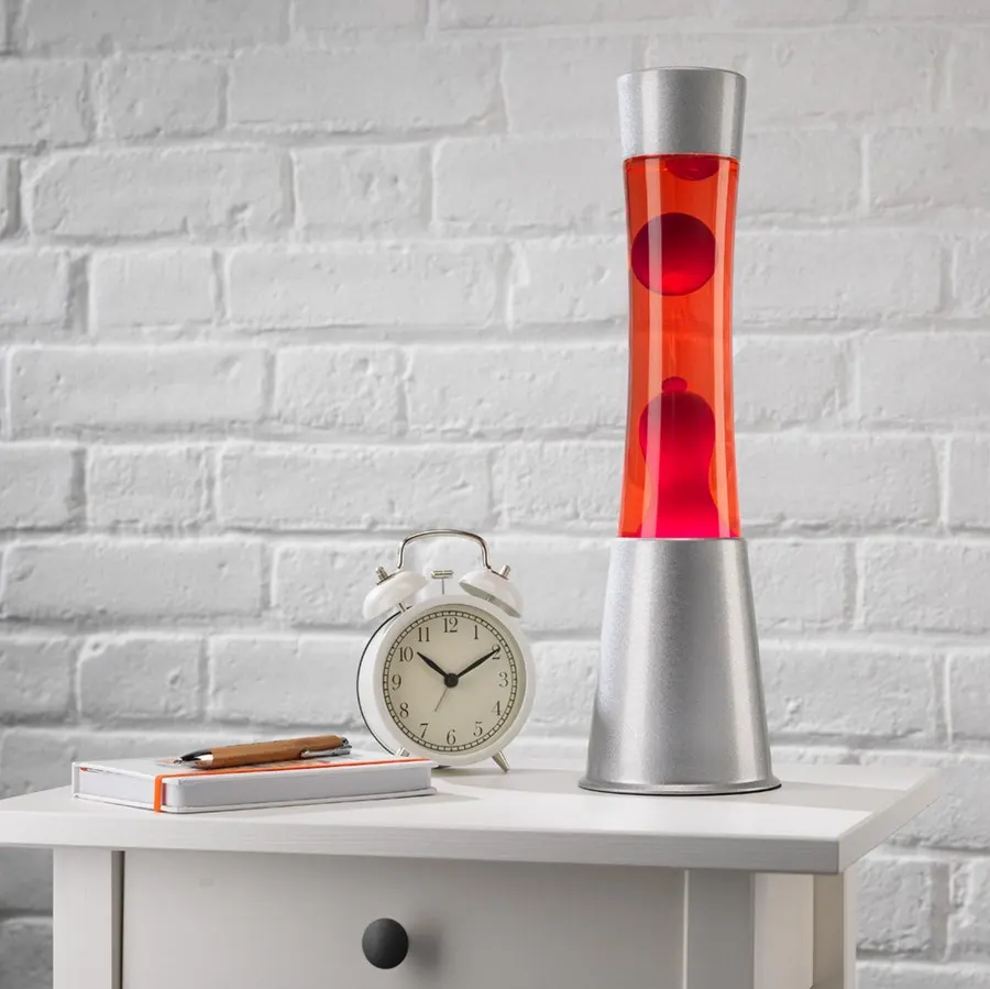 (201/10A) Lot RRP £140. 7x Molten Lamp Red And Purple Retro Style Lava Lamp RRP £20 Each. (All Unit