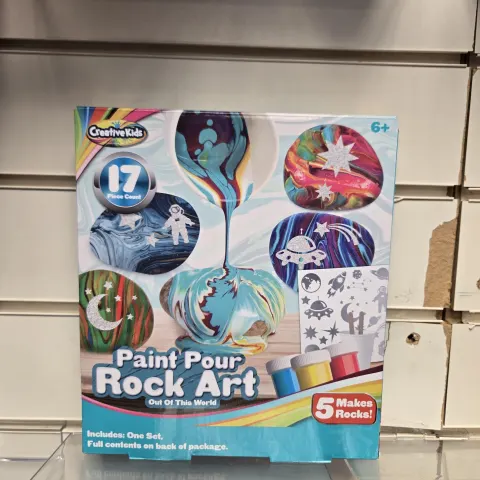 6 Pcs Brand New Rock Art Craft Set