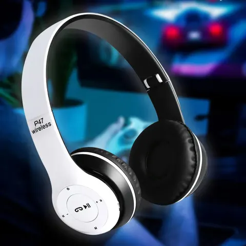 Stereo P47 Headphones 5.0 Bluetooth Headset Folding Series Wireless Sports Game Headset