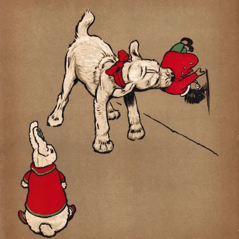 Cecil Aldin Antique 1909 Rough Haired Terrier “Pickles” Dog Illustration-4.