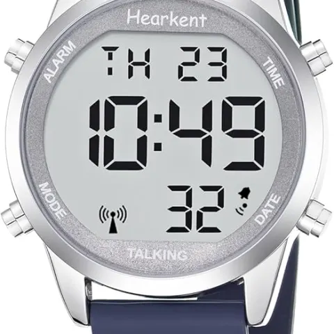 Pedometer Watch Blue Smooth Strap RRP £36.99 L10a