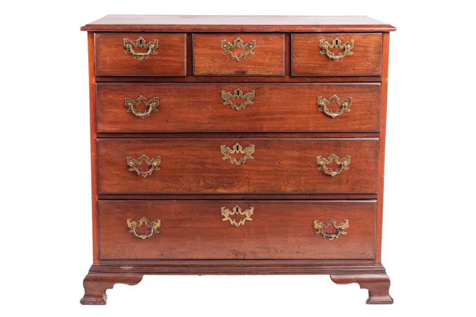 George III Mahogany "Dumfries House" Chest of Drawers