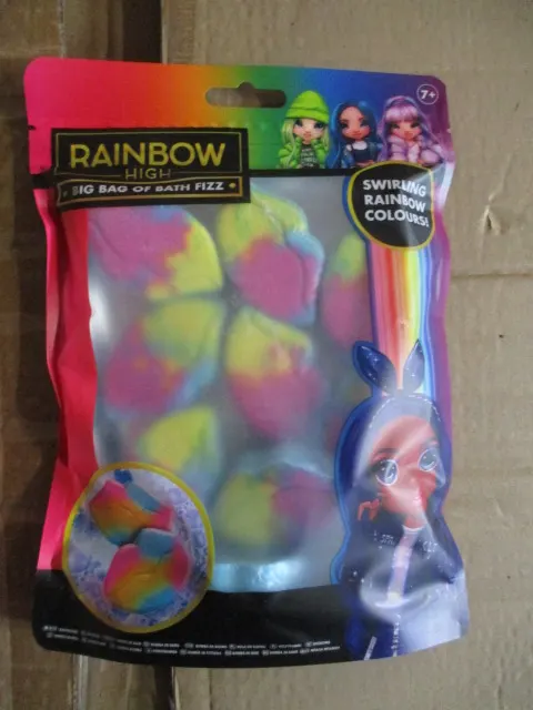 10 Pcs Rainbow High Assorted Bathbomb Set - Super Quality Bath Fizzers