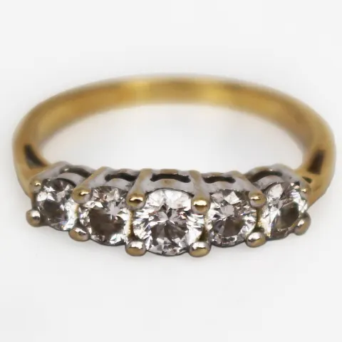 0.75 Carat Diamond 18ct Gold Ring