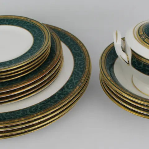 Collection of Royal Worcester Damask