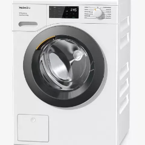 Item Description  -  Miele WED325 Freestanding Washing Machine, 8kg Load, 1400rpm Spin, White  -  St