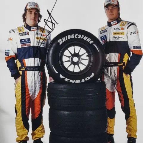 Fernando Alonso Original Signature