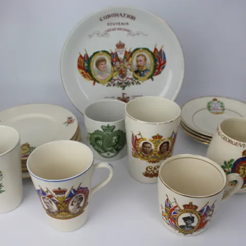 Collection of Coronation Ware