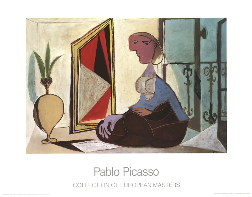 Pablo Picasso - Femme Au Miroir 1989