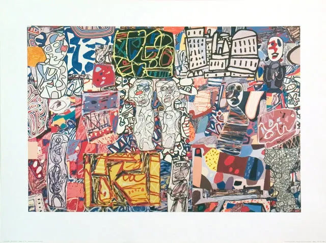 Jean Dubuffet 'Mele Moments' 2001.