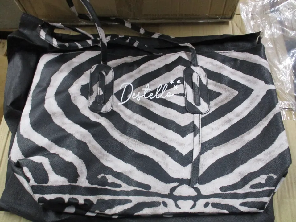 20 New zebra print Tote bags