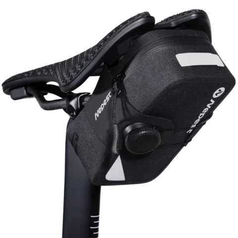 Bike Saddle Bag With Knob Closure Waterproof 0.6L L2334 sku-4700