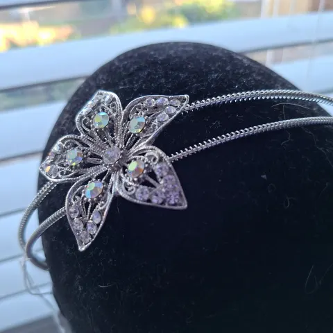Designer Headband With Large Flower