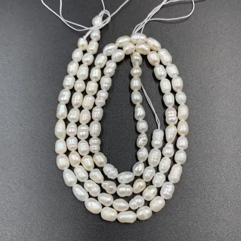 TP-11, Excellent 2 Strands Fresh Water Pearls Beads Strand.