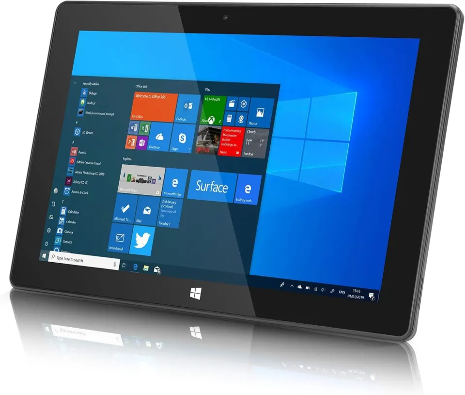 Windows 10 Pro 10 Inch Tablet 4gb Ram, 60gb Hard Drive, Intel Celeron N2930, 1.83ghz (Refurb)