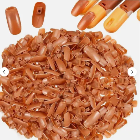 40 PACKS OF EXTRA 100 PACK OF NAILS FOR Cosmetic Practice Hand for Acrylic Nails