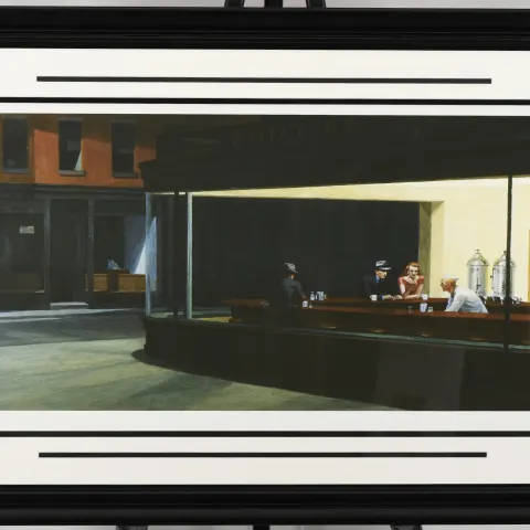 Limited Edition Edward Hopper "Nighthawks"