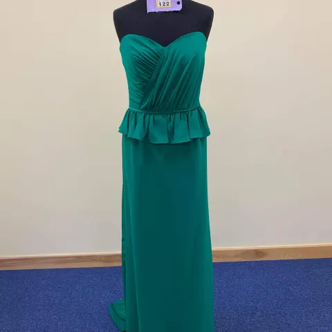Emerald green dress approx size 16