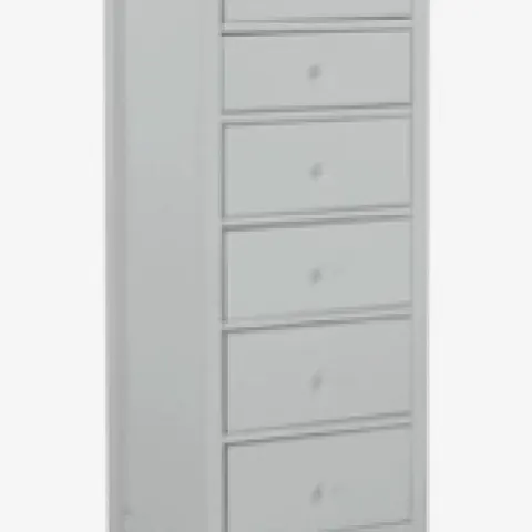 John Lewis ANYDAY Wilton 6 Drawer Tallboy Chest, White  RI002984652 Goods are faulty Parts failed/br