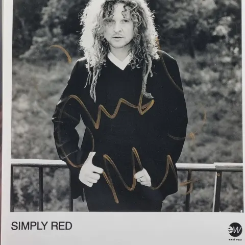 Mick Hucknall Original Signature
