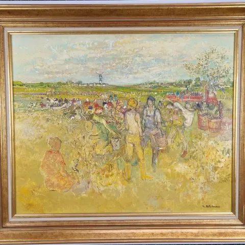 Jacky Bluteau (1933) Oil On canvas