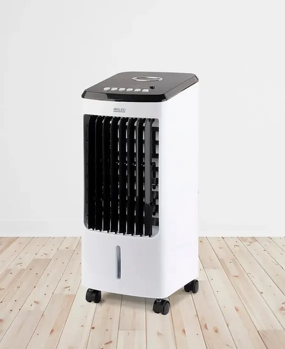 (74/Mez/P17)  RRP £80. Arlec 3.5Litre 3 In 1 Mobile Cooler. Cooler, Fan & Humidifier Unit. Large 27