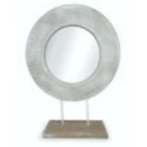 10 x Wooden Mirror on Stand