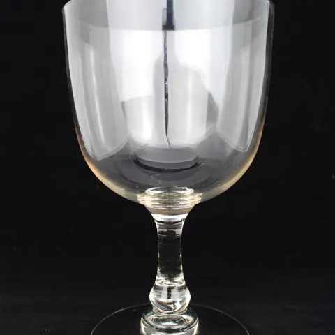 Antique 19th c. Glass Footed Goblet