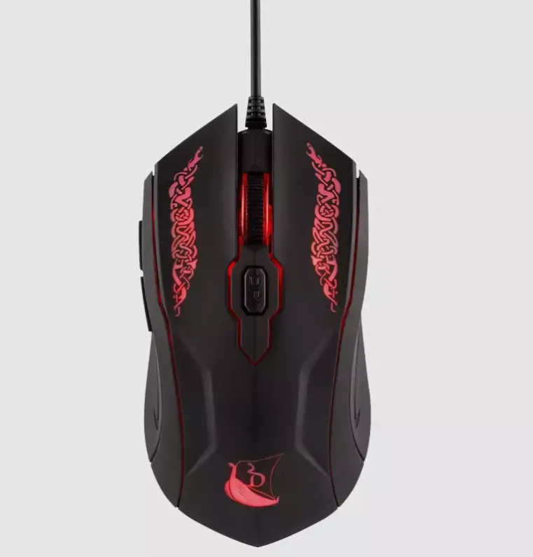 4 X Konix Drakkar Souris Runemaster Gaming Mouse (Black) /PC