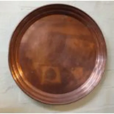 Antique 19th c. Copper Charger