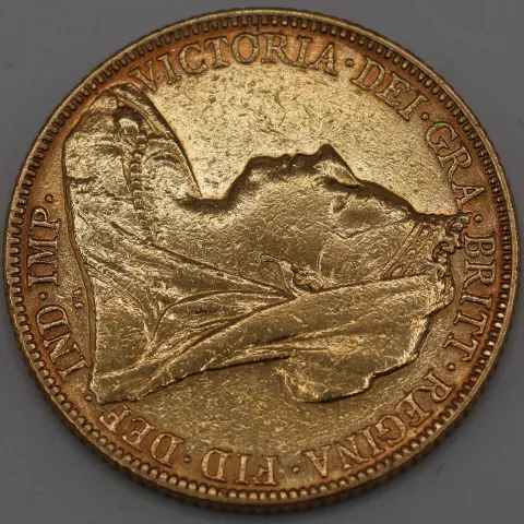1898 Full Gold Sovereign