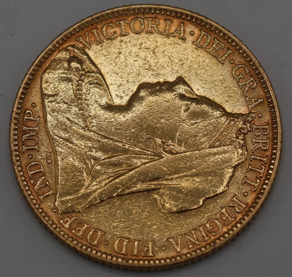 1898 Full Gold Sovereign