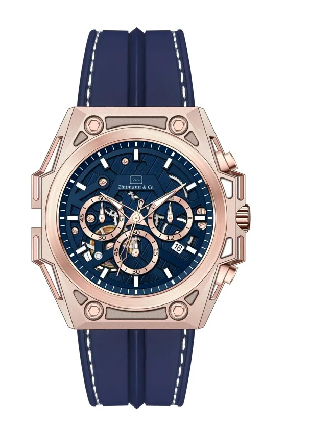 MENS ZIHLMANN & CO ZC100 CHRONOGRAPH WATCH