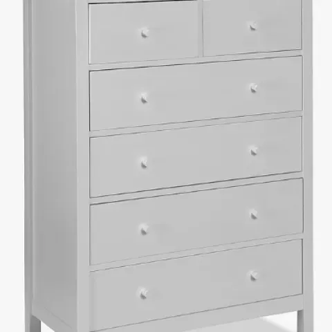 John Lewis ANYDAY
Wilton 6 Drawer Chest  - Grading Info -   RI003012050 Goods are faulty Parts faile